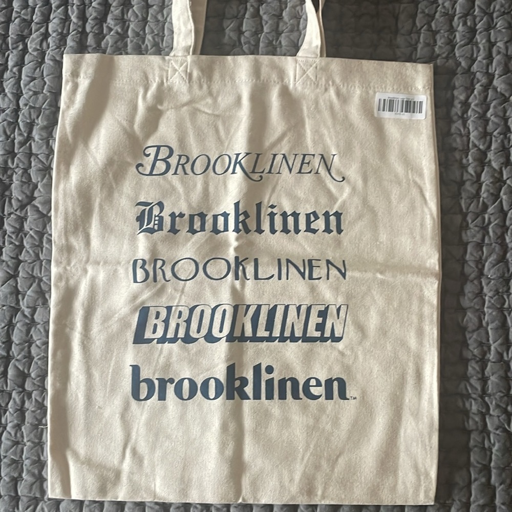 NWT Brooklinen Canvas Tote